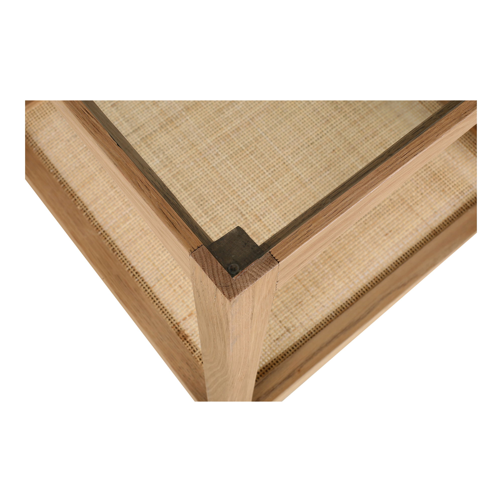 Harrington Side Table Natural, Side & End Table by Moe's Home, 22" width x 20" height x 22" depth View 3