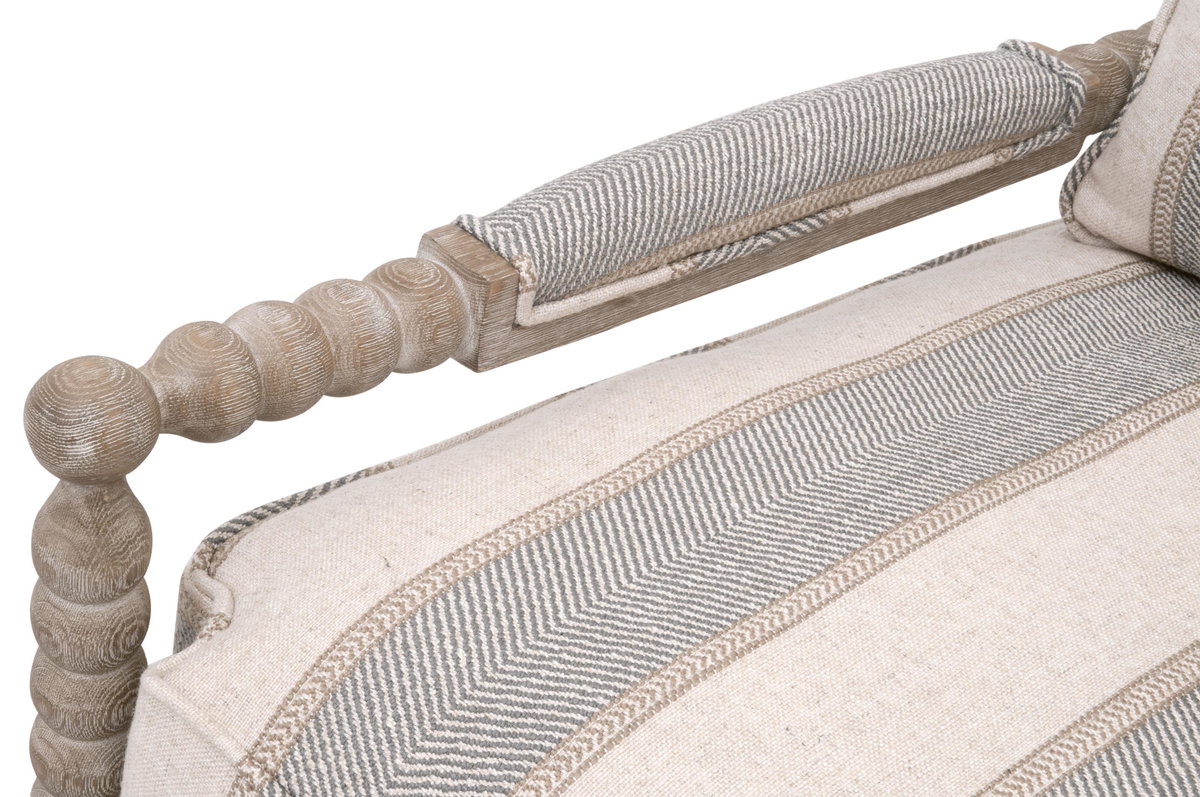 Rouleau Club Chair, Accent Chair by Essentials for Living, 27.75" width x 36.5" height x 33" depth View 6