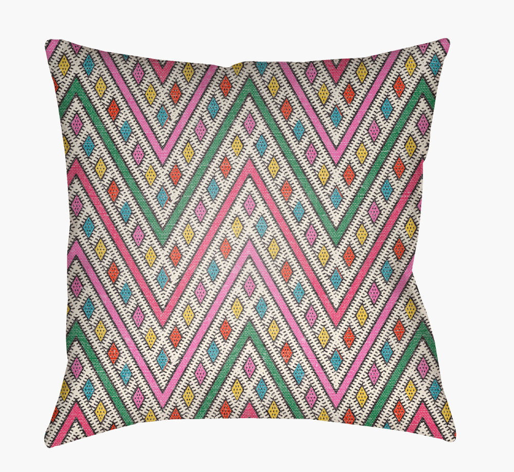 Lolita Accent Pillow, Decorative Pillow by Surya, 18" length x 18" width
