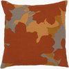 Organic Modern Accent Pillow, Decorative Pillow by Surya, 18" length x 18" width thumbnail