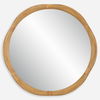 Salina Round Bamboo Mirror thumbnail 0