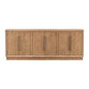 Humphreys Sideboard Natural, Sideboards & Buffet by Dovetail, 86.2" width x 33.75" height x 17.75" depth thumbnail 2