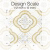 Garden Trellis Ochre Wallpaper thumbnail 3