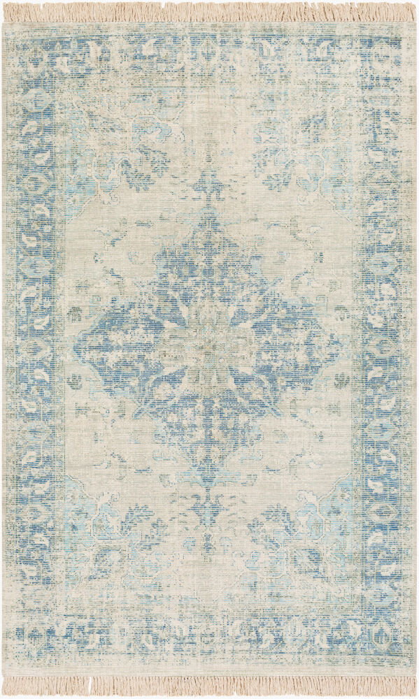 Zainab Handmade Rug, by Surya, 1'6" length x 1'6" width