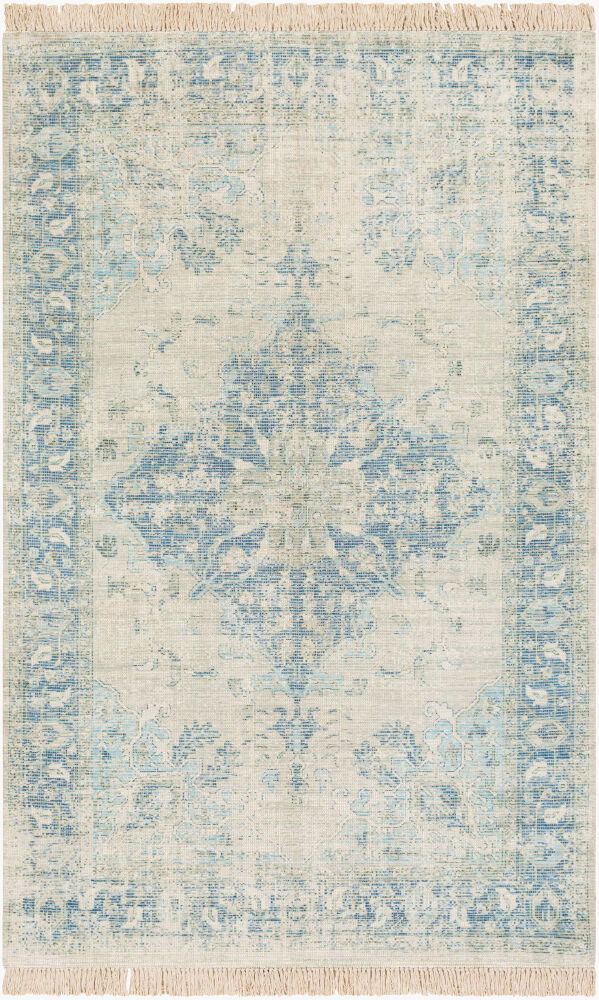 Zainab Handmade Rug, by Surya, 7'6" length x 5' width
