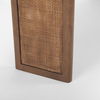 Grier Medium Brown Solid Wood with Cane Console Table thumbnail 9