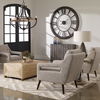 Ronan Wall Clock Large, by Uttermost, 60" width x 60" height x 1.5" depth thumbnail 2