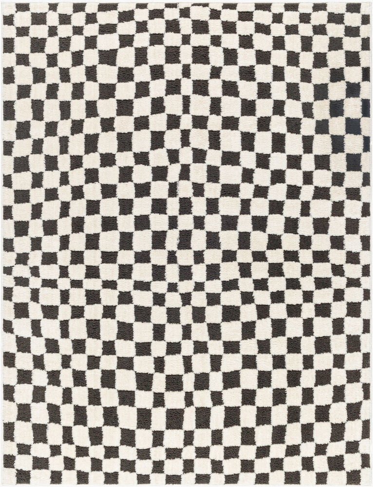 Freud Machine Woven Rug, by Surya, 6'11.86" length x 5'2.99" width