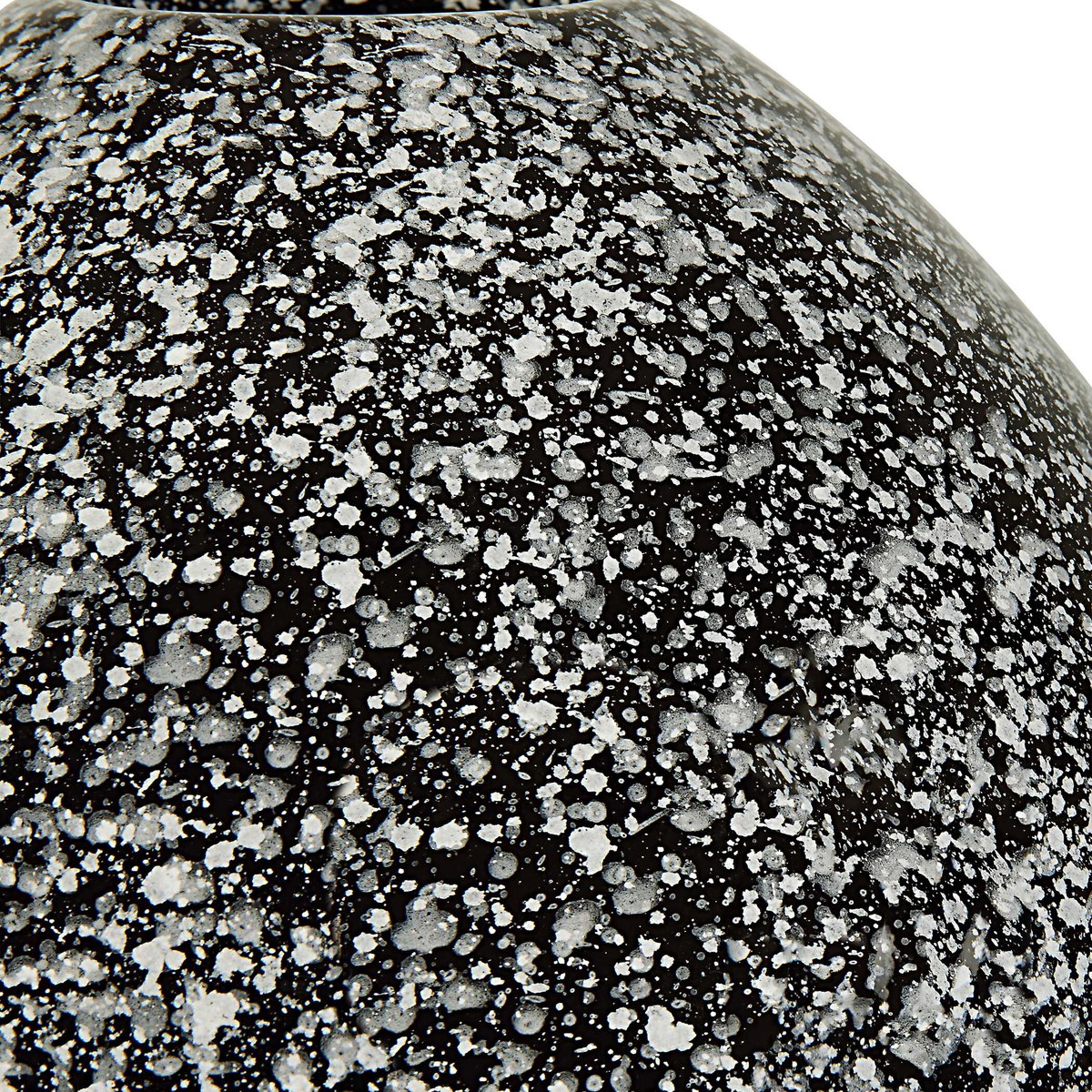 Cosmic Black & White Vases Set/2, by Uttermost, 8" width x 10" height x 8" depth View 4