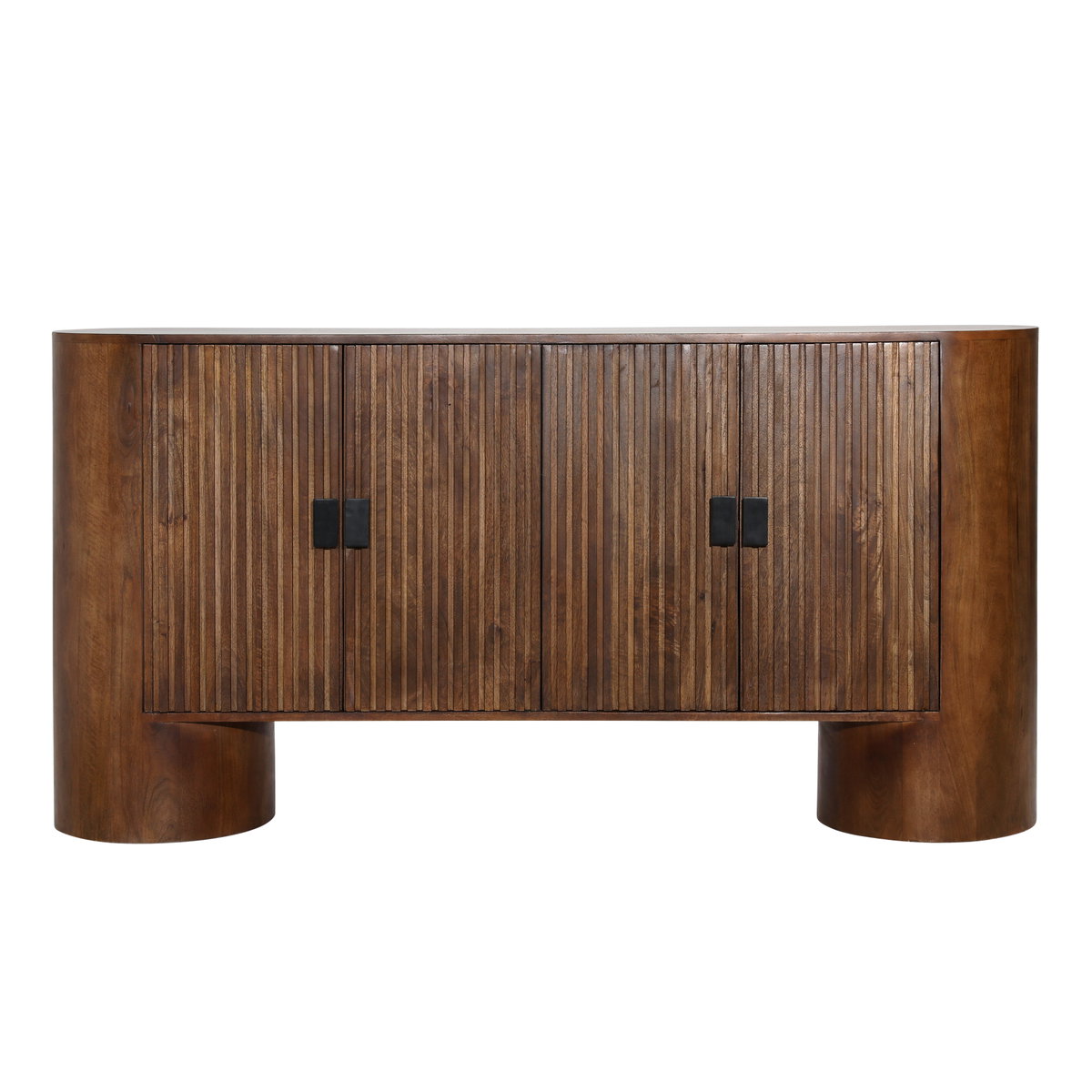 Stephenson Sideboard Brown, Sideboards & Buffet by Dovetail, 67" width x 33" height x 15" depth View 2