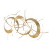 Motivate Gold Wall Art, Sculptural Wall Art by Uttermost, 42" width x 24" height x 4" depth thumbnail 5