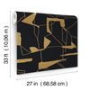 Abstract Geo Black & Gold Wallpaper thumbnail 4