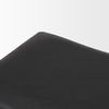Taniel Black Leather with Black Metal Stool thumbnail 4