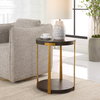 Palisade Round Wood Side Table, Furniture by Uttermost, 19" width x 24" height x 19" depth thumbnail 2
