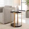 Palisade Round Wood Side Table thumbnail 1