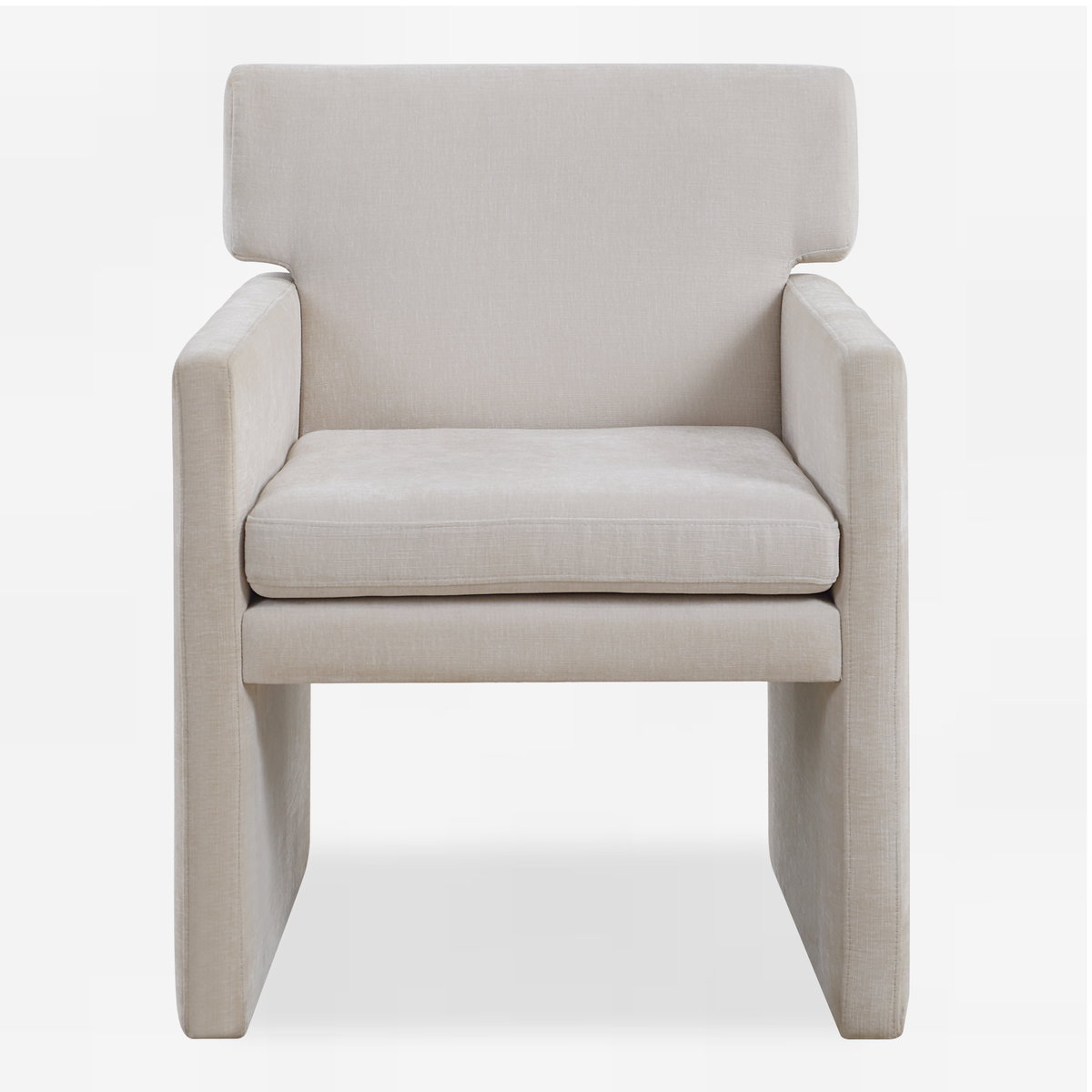 Colette Ivory Dining Chair, by Uttermost, 24" width x 32.5" height x 26.5" depth View 1