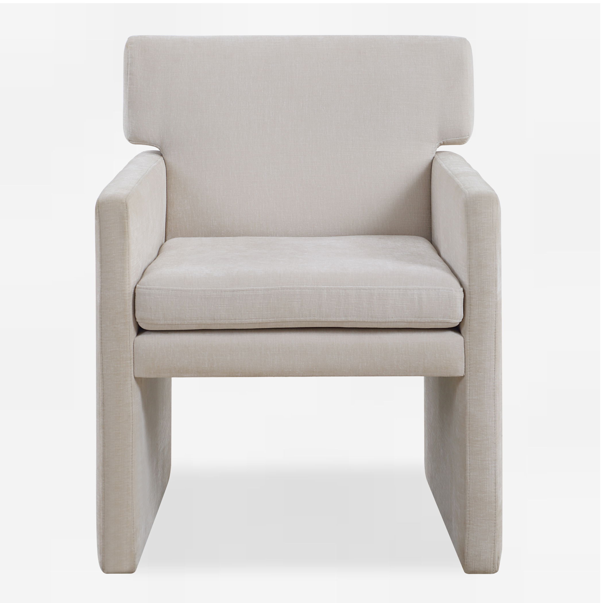 Colette Ivory Dining Chair large image 