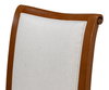 Polk Fabric Side Chair  Brown, by Sarreid, 2'3" length x 1'9" width x 3'3" height thumbnail 4