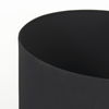 Claypoole (Set of 3) Black Plant Stands, Planter by Mercana, 15" length x 15" width x 24.5" height thumbnail 8
