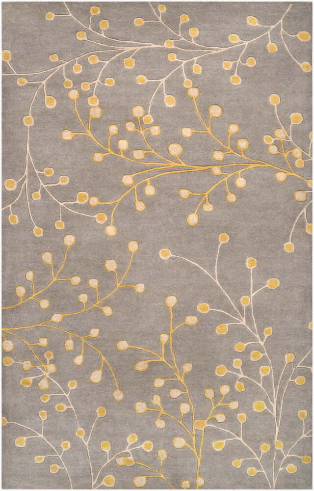 Athena Handmade Rug, by Surya, 8' length x 5' width