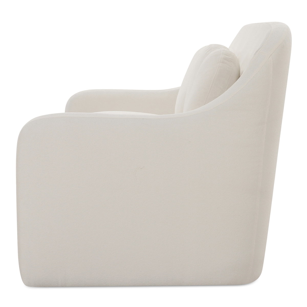 Rialto Sofa White, Sofas & Sectional by Moe's Home, 90" width x 35" height x 33.5" depth View 4