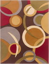 Majestic Machine Woven Rug, by Surya, 1'5.72" length x 1'5.72" width thumbnail