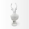 Mozart 8L x 6W White Resin Deer In A Suit, Decorative Object by Mercana, 8.27" length x 6.89" width x 23.23" height thumbnail 5