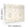 Royal Damask Soft Gold Wallpaper thumbnail 5