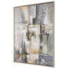 Intuition Hand Painted Abstract Art, by Uttermost, 51.5" width x 41.5" height x 1.5" depth thumbnail 5