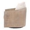 McGuire Swivel Club Chair, Accent Chair by Essentials for Living, 30" width x 35" height x 34.25" depth thumbnail 3