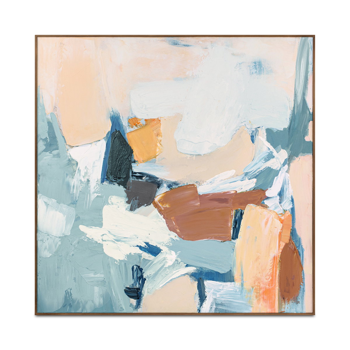 Cherish Framed Painting, by Moe's Home, 40" width x 40" height x 1.89" depth View 1