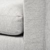 Denly II 92.5 X 38.25 X 34.5 Frost Gray Slipcover Three Seater Sofa thumbnail 9