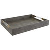 Wessex Gray Tray, Decorative Tray by Uttermost, 19" width x 2.5" height x 14" depth thumbnail 4