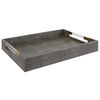 Wessex Gray Tray, Decorative by Uttermost, 19" width x 2.5" height x 14" depth thumbnail 4
