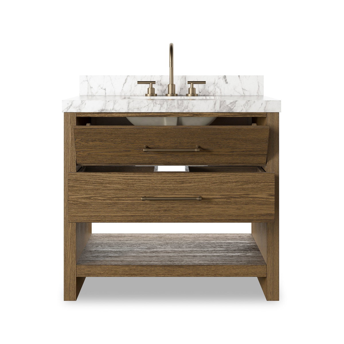 Anthem Single Vanity, Bathroom Vanitie by Four Hands, 3' width x 3'1" height x 2' depth View 11