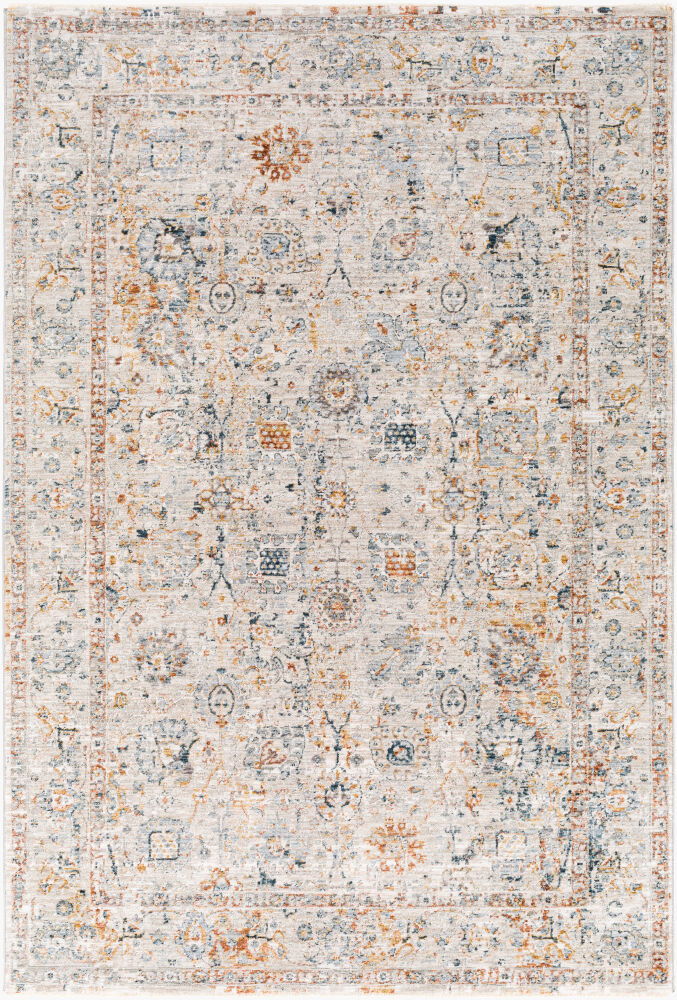 Laila Machine Woven Rug, by Surya, 7'4.58" length x 4'11.84" width