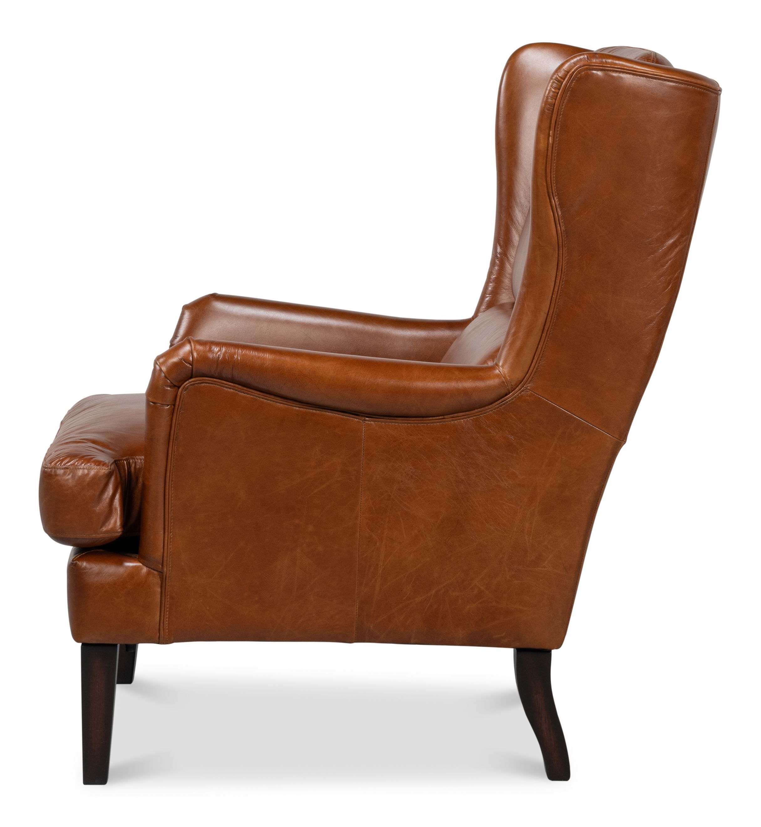 Elite Wing Lounge Chair, Vintage Havana large image 