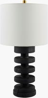 Sagy Accent Table Lamp, by Surya, 14" width x 27" height thumbnail