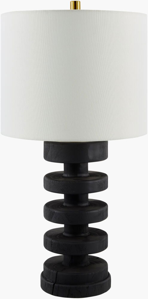 Sagy Accent Table Lamp, by Surya, 14" width x 27" height
