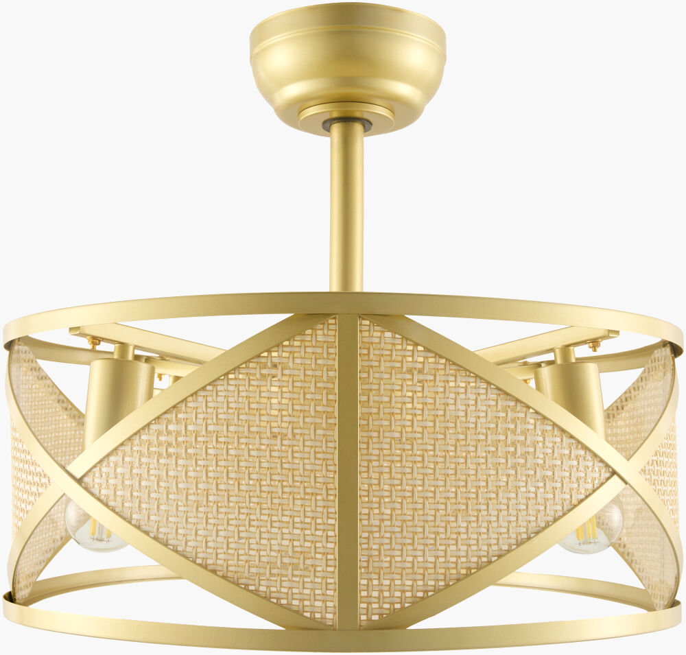 Windora Chandelier, by Surya, 19" length x 19" width x 11" height