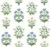 Mughal Rose White & Purple Wallpaper, by York Wall, 27' length x 2'3" width x 0.02" depth thumbnail 1