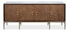 Palisade Shagreen Credenza, Cabinets & Sideboard by Sarreid, 80" length x 19" width x 34" height thumbnail 2