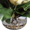 Celia Silk Magnolia Accent, Artificial Plants & Flower by Uttermost, 13" width x 11.75" height x 10.25" depth thumbnail 6