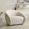 DeSoto Cream Swivel Chair, Furniture by Uttermost, 39" width x 28" height x 38" depth thumbnail 4