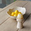 Obscura Warm White Outdoor Bowl, Decorative Tray by Uttermost, 16" width x 5" height x 12" depth thumbnail 5