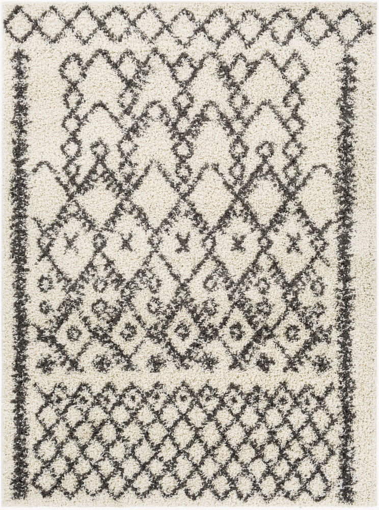 Taza Shag Machine Woven Rug, by Surya, 7' length x 5'2" width