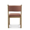 Villetta Dining Chair Deep Pink - Set Of Two, by Moe's Home, 19.8" width x 33" height x 21.9" depth thumbnail 4