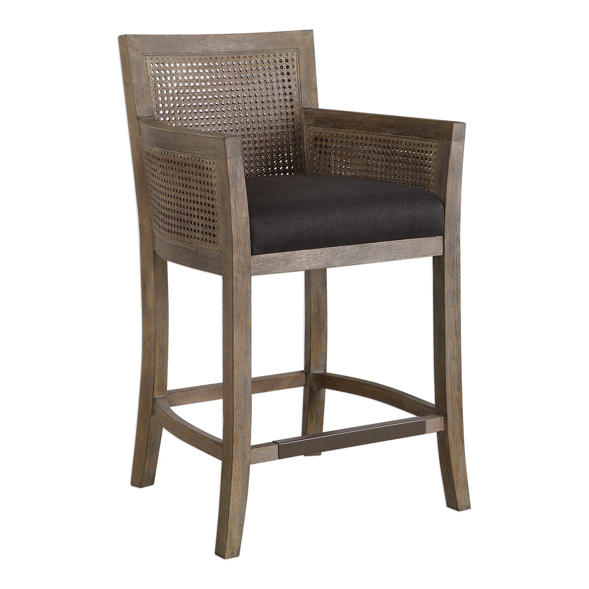 Encore Counter Stool, Counter & Bar Stool by Uttermost, 22.5" width x 38" height x 22.5" depth View 4