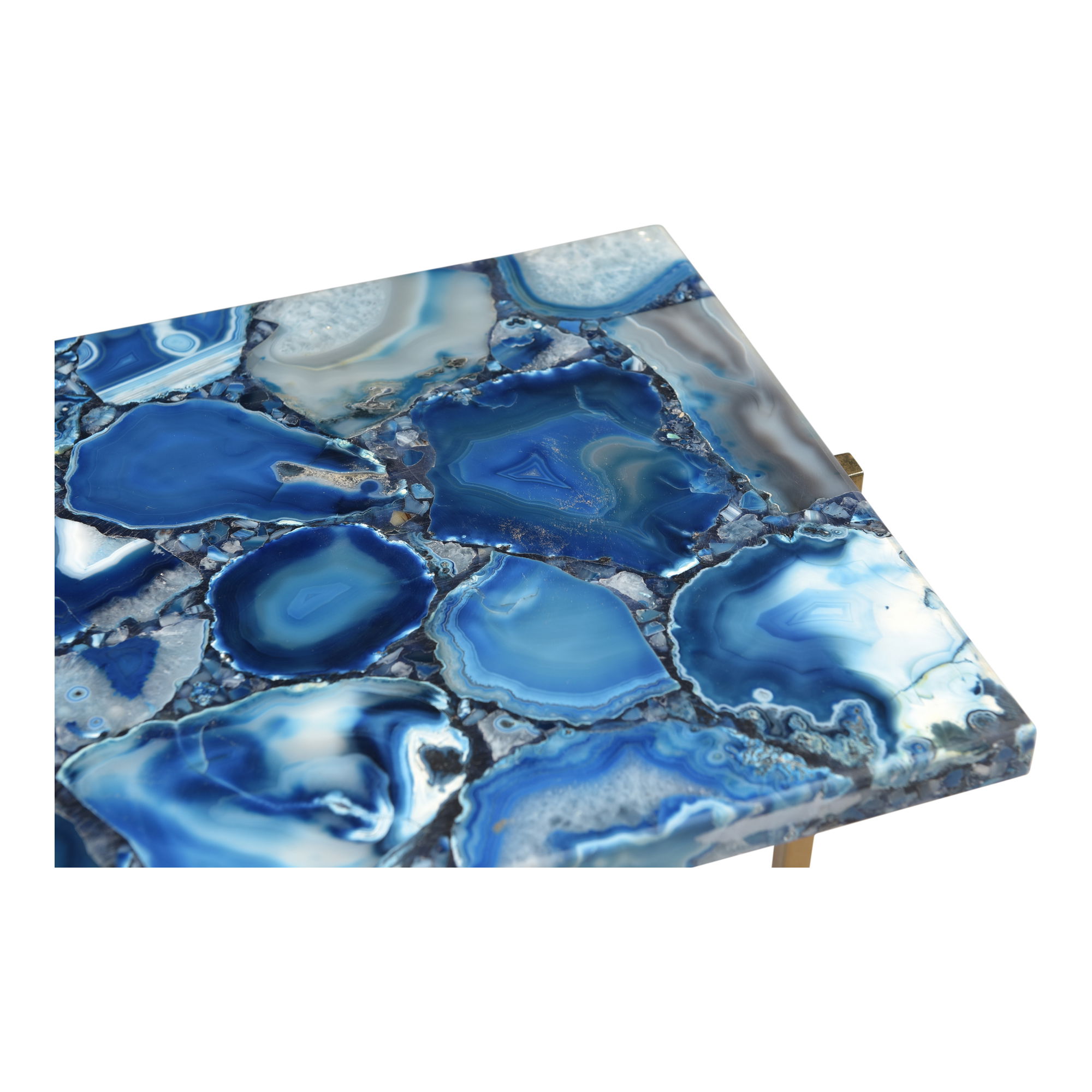 Blue Agate Console Table large image 