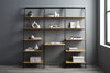 Santa Cruz Leaning Shelf, Wheat, Shelving & Bookcase by Greenington, 25.2" length x 19" width x 76" height thumbnail 5